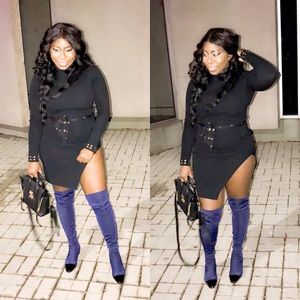 Waist Tie Midi Dress